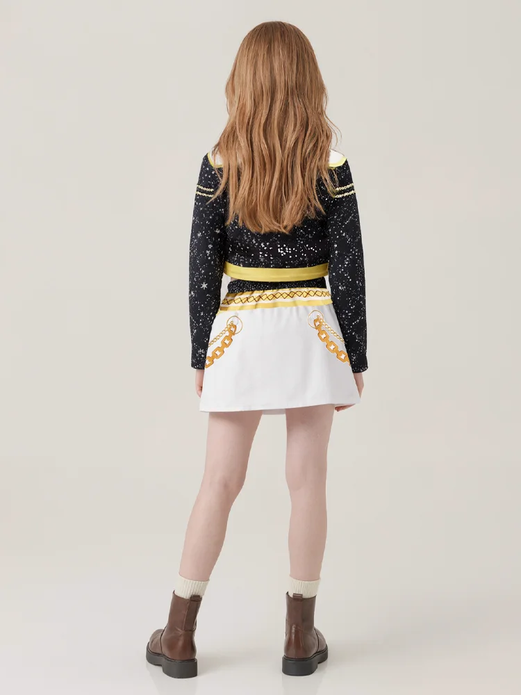 K-pop-Style Childrens Fashion Stage Costumes Suitable for Childrens Day Halloween School Performances and Role-play Activities view 3