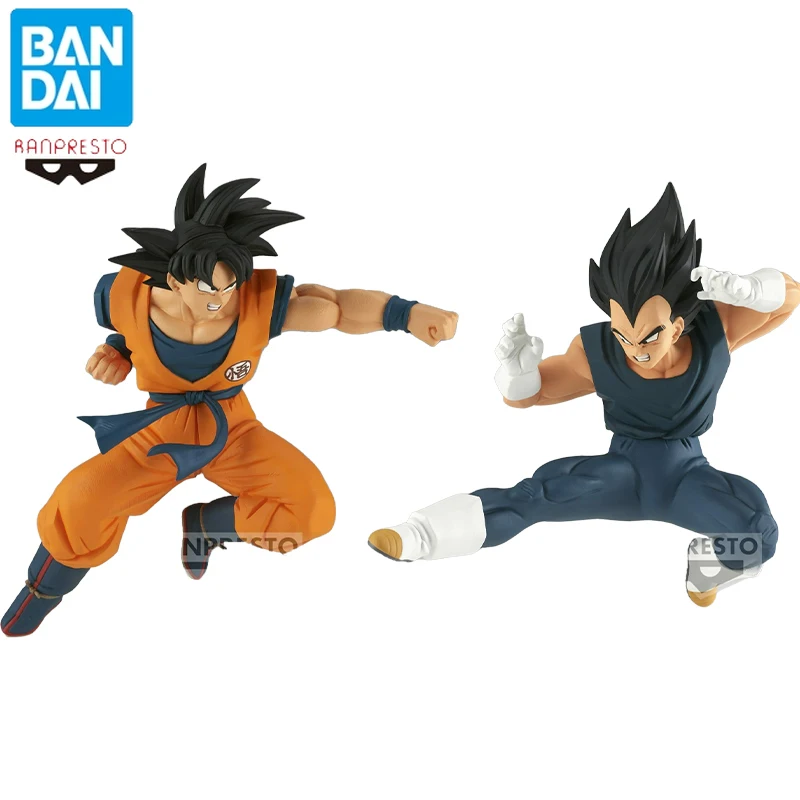 

Bandai BANPRESTO MATCH MAKERS Dragon Ball Son Goku Vegeta Action Figures Anime Figure Model Collect Boy Toys Figure 1/144 14cm