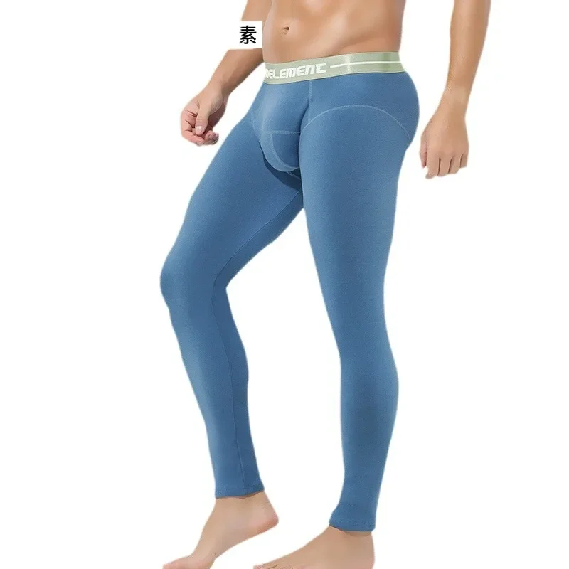 Winter long johns mens leggings thickened fleece thermal underpanties long underpants for men