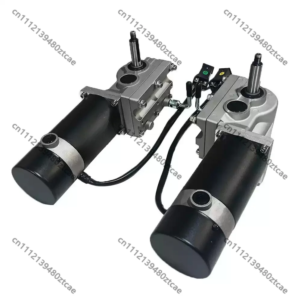 250W Brushed DC Gear Reduction Motor Assembly Custom For Electric Wheelchair Mobility Cart