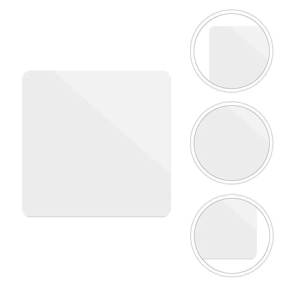 1pc Acrylic Mirror Photography Board For Jewelry Background Props Smooth Reflector Plate Makeup Photo Accessory Reflection Board