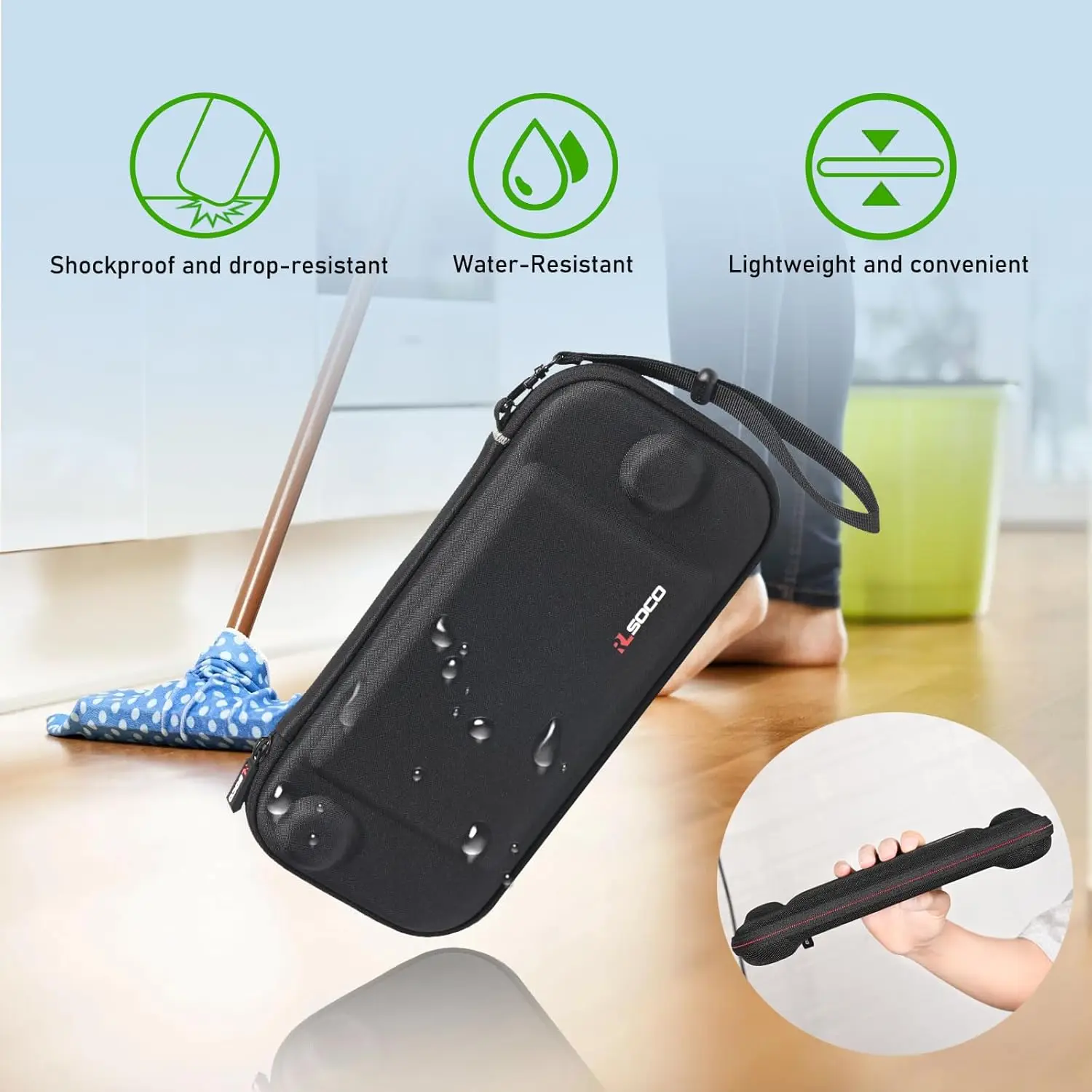 RLSOCO Nintendo Switch 2 Compact Case, Portable Case for Nintendo Switch 2 (2025) Without Card Slot