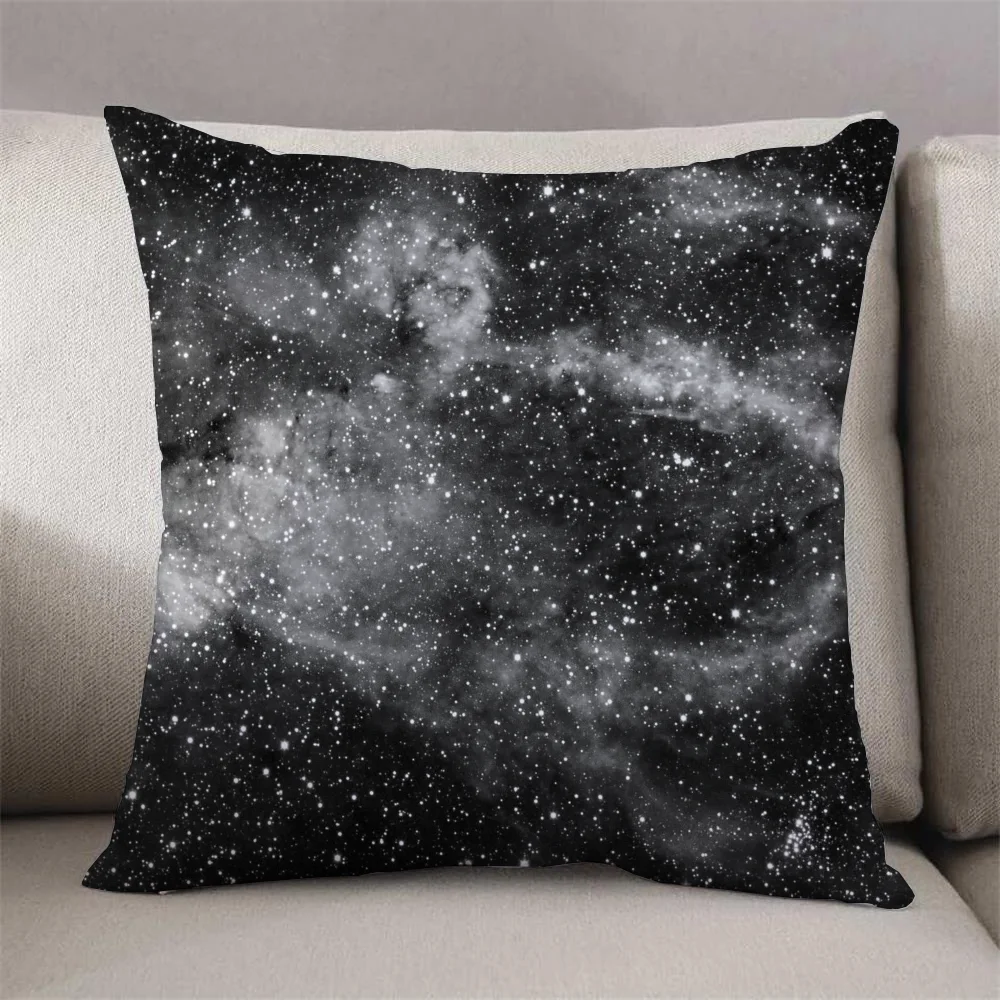 Couch Pillows Starfield Bedroom Bed Cushion Cover Decorative Pillowcase 50x50 Throw Pillow Covers Cushions Home Decor Car Sofa