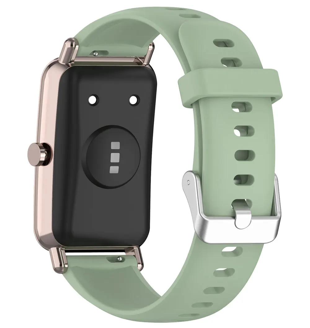 Für Huawei Uhr Fit Mini Weiche Silikon Armband Armband Gürtel Ersatz Smart Uhr Armband Zubehör Für Huawei Band B6 B3 – Detail 10