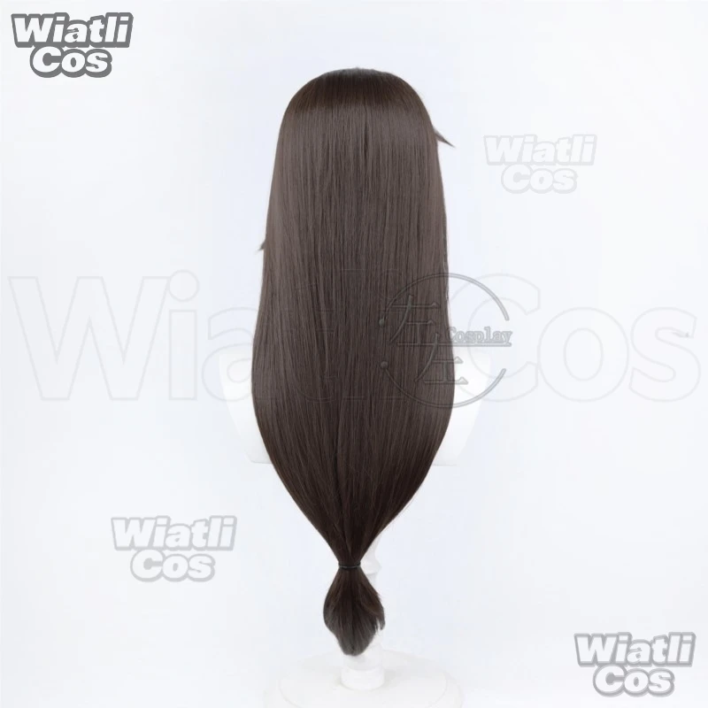 Avatar: Seven Havens Jay Cosplay Wig Brown Long‑Hair Slick‑back Ponytail Heat‑Resistant Fiber Wig Net Unisex Christmas Halloween view 5