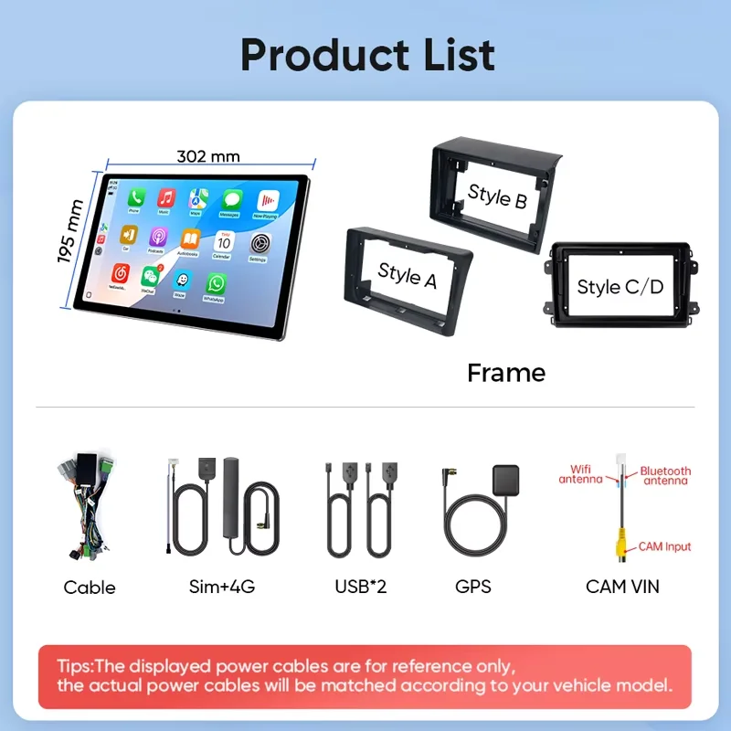 Ainavi 13.1 Inch For Fiat Ducato Citroen Jumper Peugeot Boxer Dodge Ram 2500 Car Radio Carplay Android Auto Multimedia Player 4G