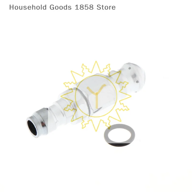 

1/3/5 шт. 1/4-дюймовые быстросъемные насадки из нержавеющей стали для шлангов высокого давления, инструмент для очистки от засоров, водоструйная насадка для распыления воды под высоким давлением