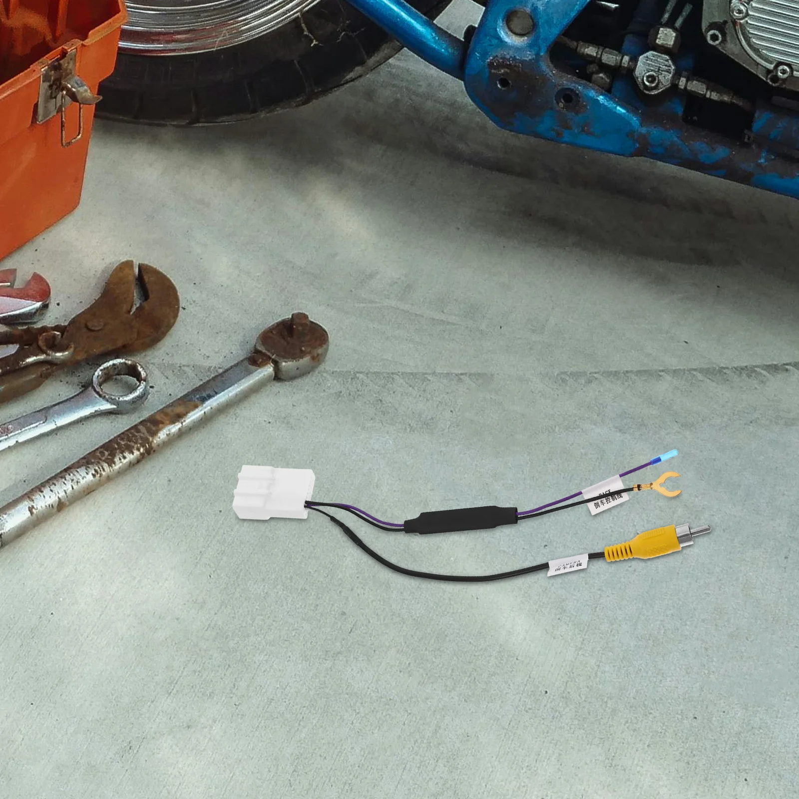 

16 Pin Car Reliable Metal Plastic Construction Audio Transmission For Backup Camera Wire Harness