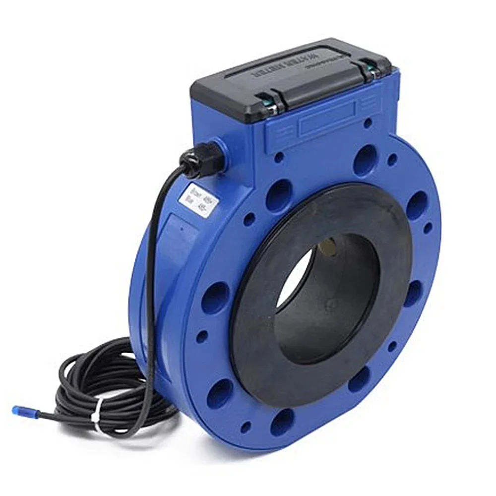 مقياس التدفق بالموجات فوق الصوتية DN50 DN65 DN80 DN100 مقياس تدفق الري الزراعي RS485 Modbus مقياس المياه بالموجات فوق الصوتية الذي يعمل بالبطارية #1