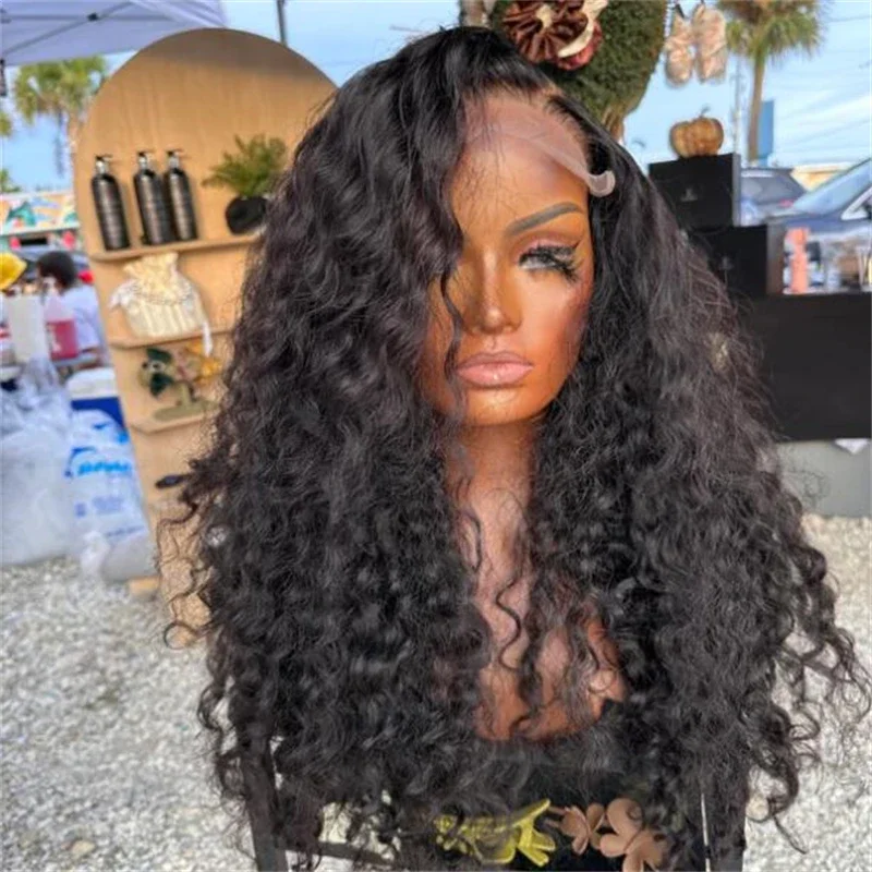 natural-black-soft-180density-26inch-long-kinky-curly-lace-front-wig-for-women-babyhair-heat-resistant-glueless-preplucked-daily