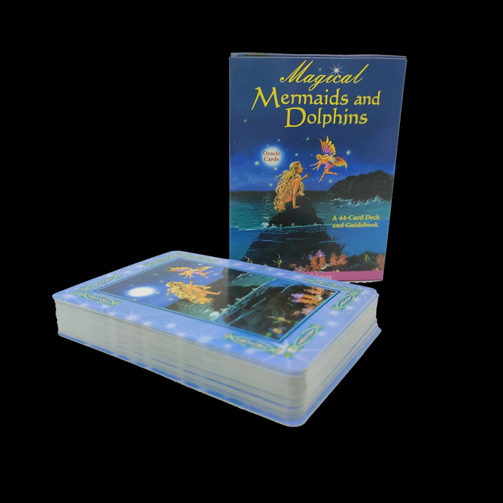 NEW AGE PRODUCTS Magical Mermaids and Dolphin Oracle Cards: A 44-Card Deck andPDF Guidebook