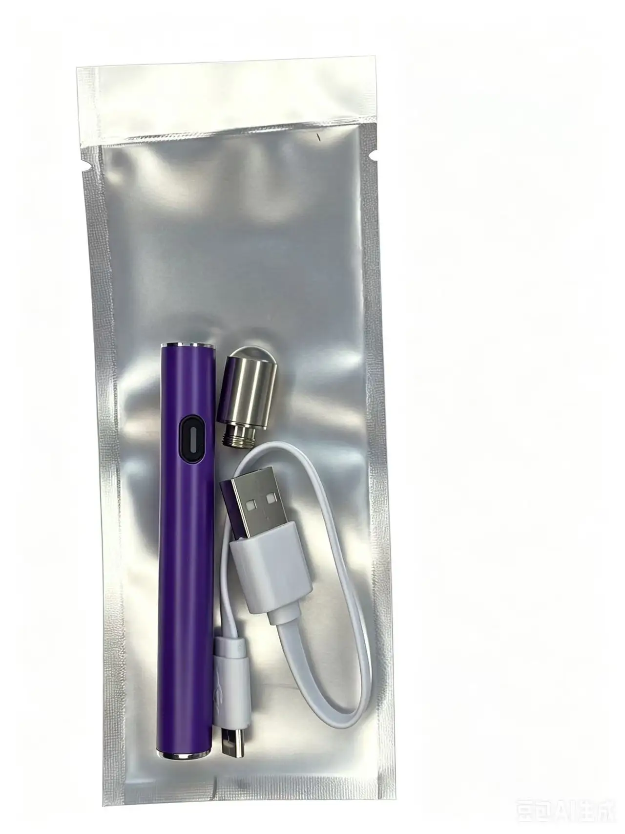 

5 pieces 510 interface adjustable voltage flashlight, rechargeable, temperature adjustable, welding and maintenance tool