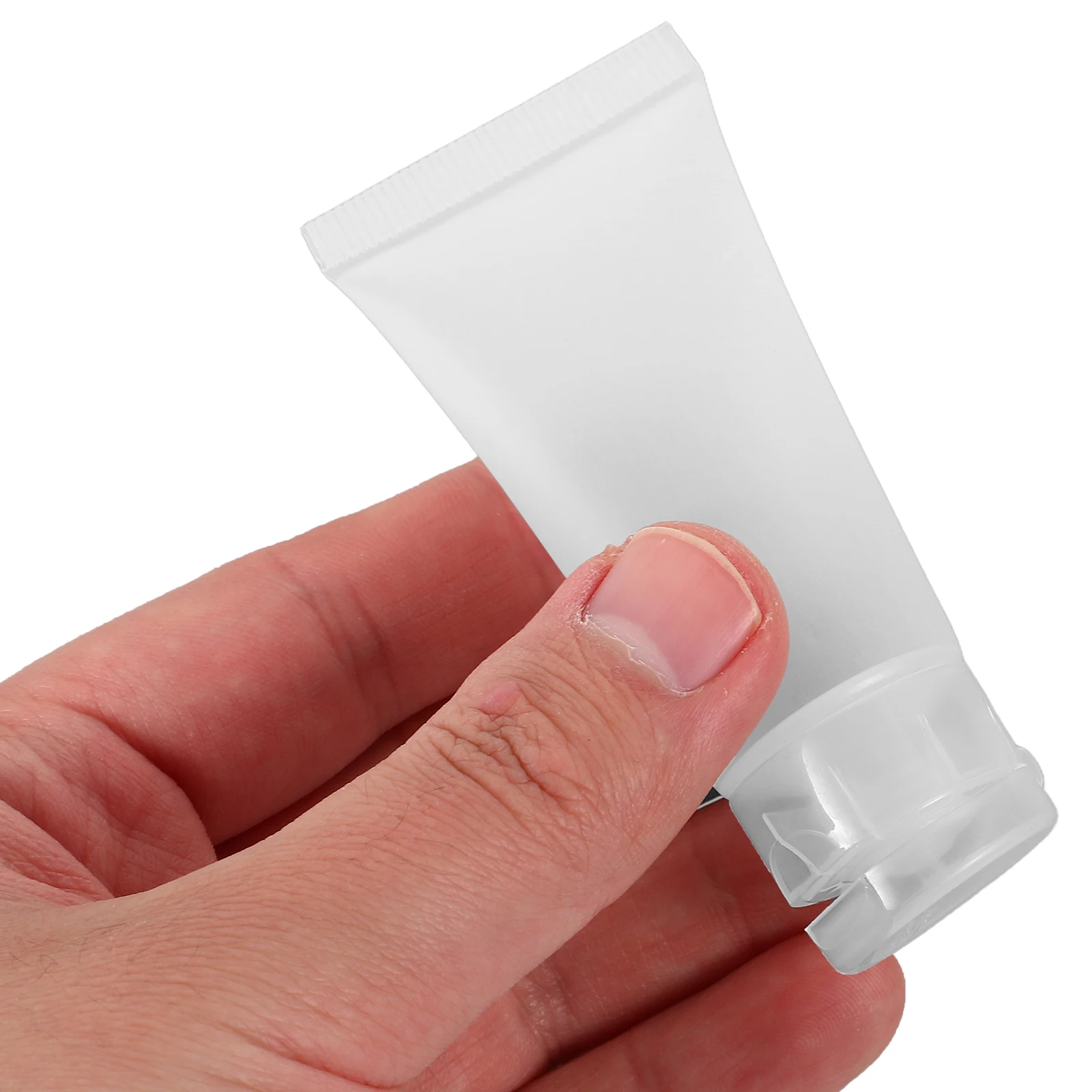 

8pcs Portable Travel Lotion Dispenser Refillable Leak Proof Tube Empty Plastic Bottles for Shampoo Body Cream Holder Soft Hose