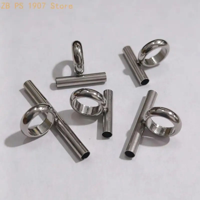 Practical Stainless Steel Brooch And Necklace Adapter For Fashion Accessories 55KA