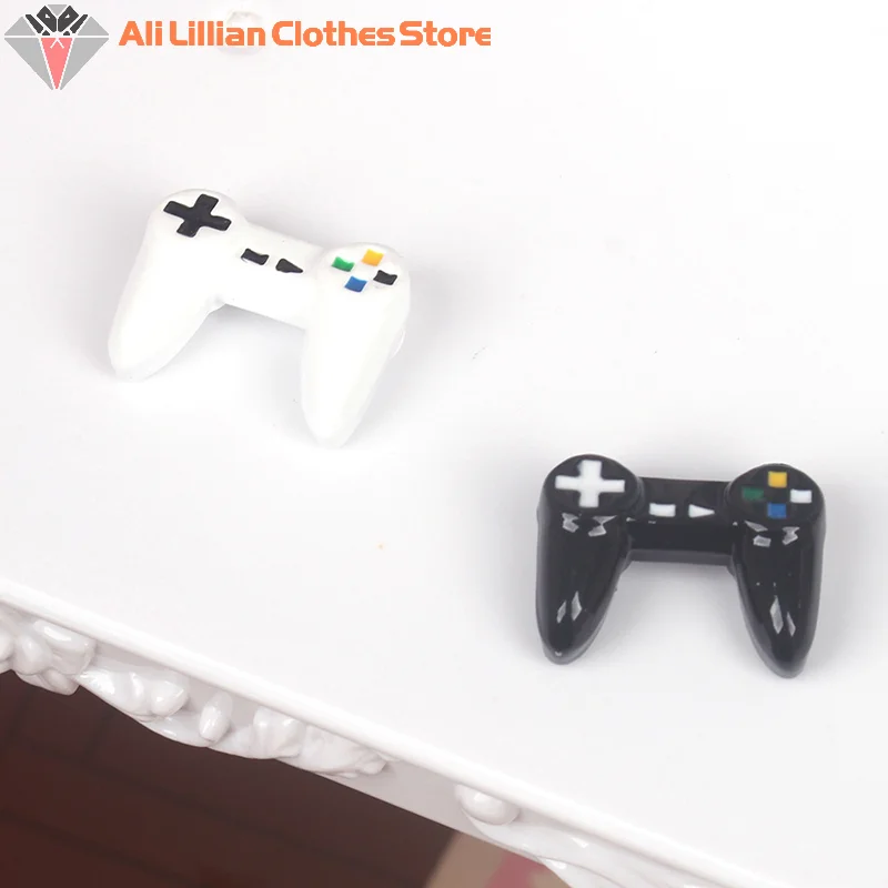 ⭐HOT❗ 1Pc 1/12 Dollhouse Miniature Simulation Gamepad Game Controller Model Living Scene Decor Toy Doll House Accessories