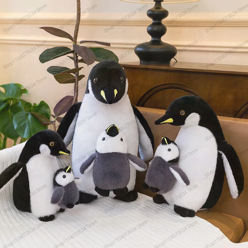 

Милая плюшевая игрушка-пингвин в стиле аниме, мягкая игрушка для детей, подарок на день рождения, компаньон для сна, декор в морском стиле