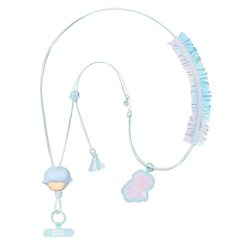 

POP MART DIMOO Rondo Of Dreams Series Pendant Chain Blind Box Toys Kawaii Anime Action Figure Surprise Mystery Box Dolls Girls