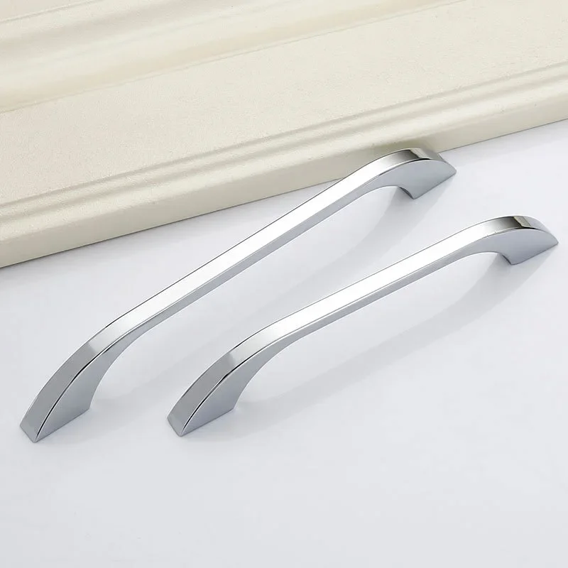 Furniture Handles Kitchen Door Cabinet Straight Handle Large Hole Pull Knobs Furniture Hardware 128/160/192/224/256/320mm