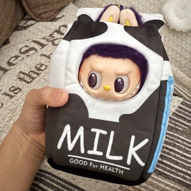 Vêtements de poupée requin mignon pour Labubu Wacky Mart ami crevettes vêtements faits à la main 17cm accessoires de poupée pour Labubu V1 V3 habiller