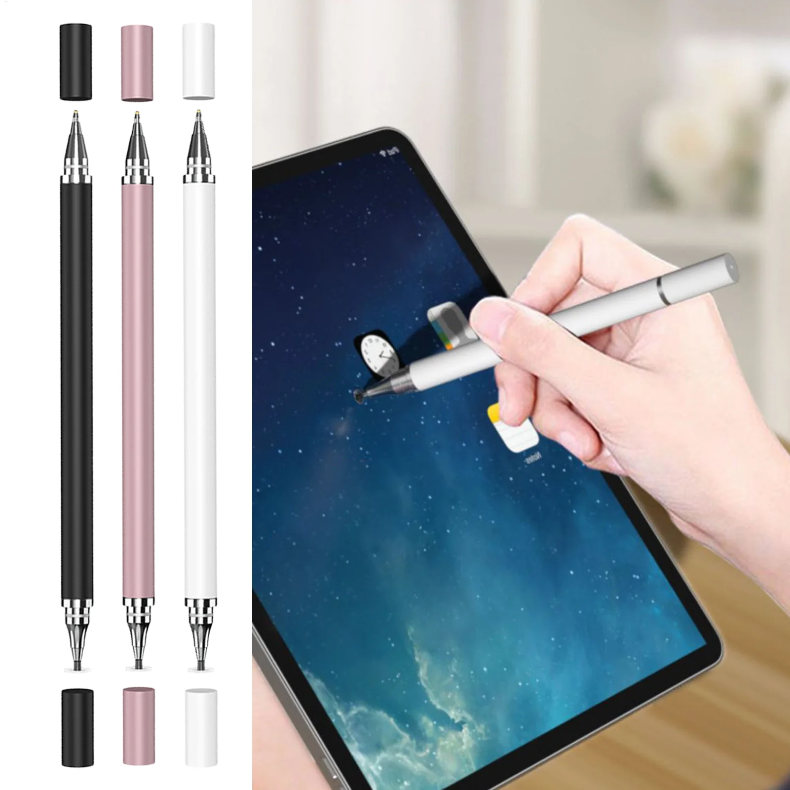 Touchscreen Pen For Laptop 2 In 1 Head Touch Painting Pen Tablet Pen For Touch Screen Touchscreen Ballpoint Pen Ballpoint Pen