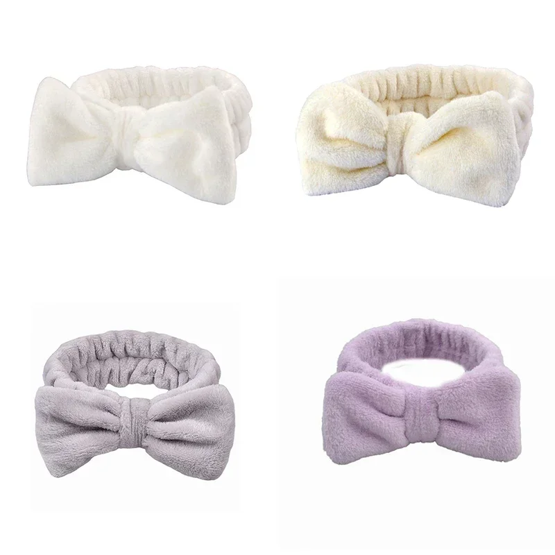 Diadema pulseras diadema maquillaje cuidado del cabello 1/2/3 Uds lavado de cara diadema para lavar su cara bandas para el cabello para mujeres FD01