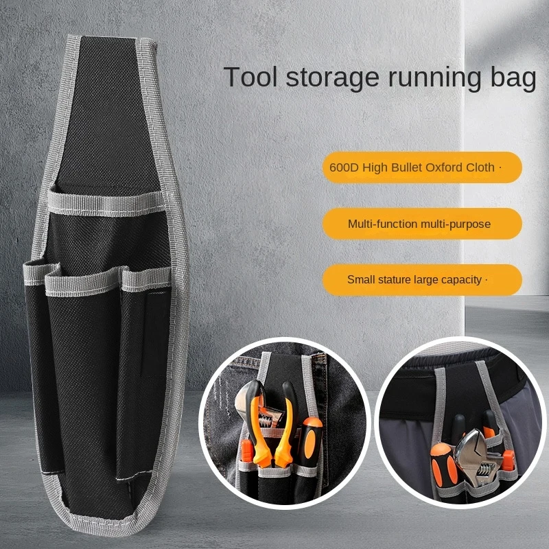 Toolkit，Storage waist bag，Oxford fabric thickened wear-resistant multifunctional bag，Electrician，Maintenance Worker，Mechanic's S