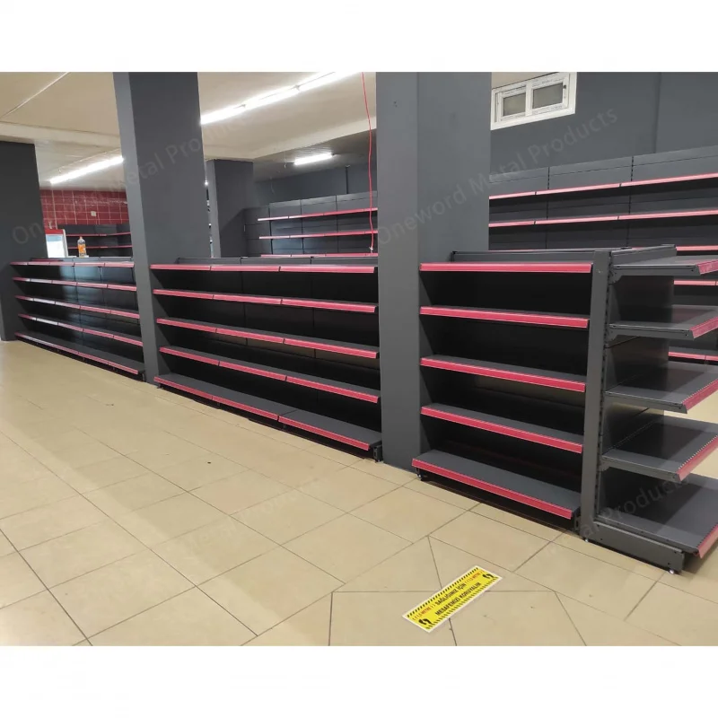 custom.Retail Store Shelves Supermarket Gondola Shelving Grocery Shelf Display Gondola Racks Sale