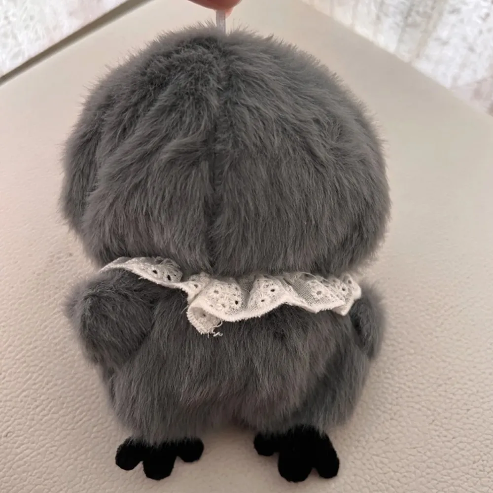 

Crow Jumpsuit 10cm Cotton Doll Clothes Replacement Dress Up 10cm Doll Clothes Outfit Cute Fluffy Idol Doll Clothes