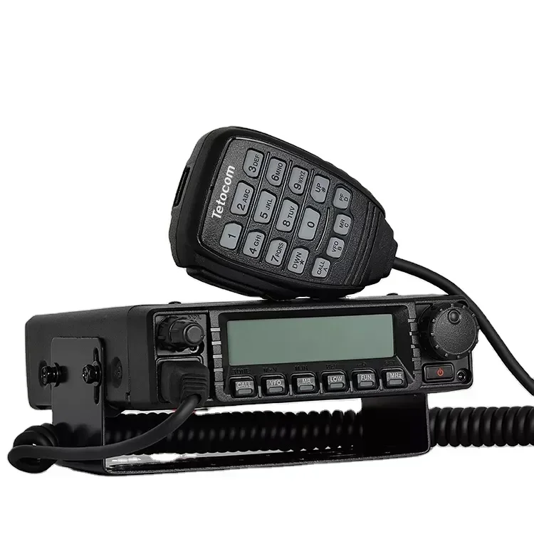 RS-900 2024 New Dmr Tier 3 PDT Trunking Digital Vhf Uhf Mobile Radio Professional Car Walkie Talkie