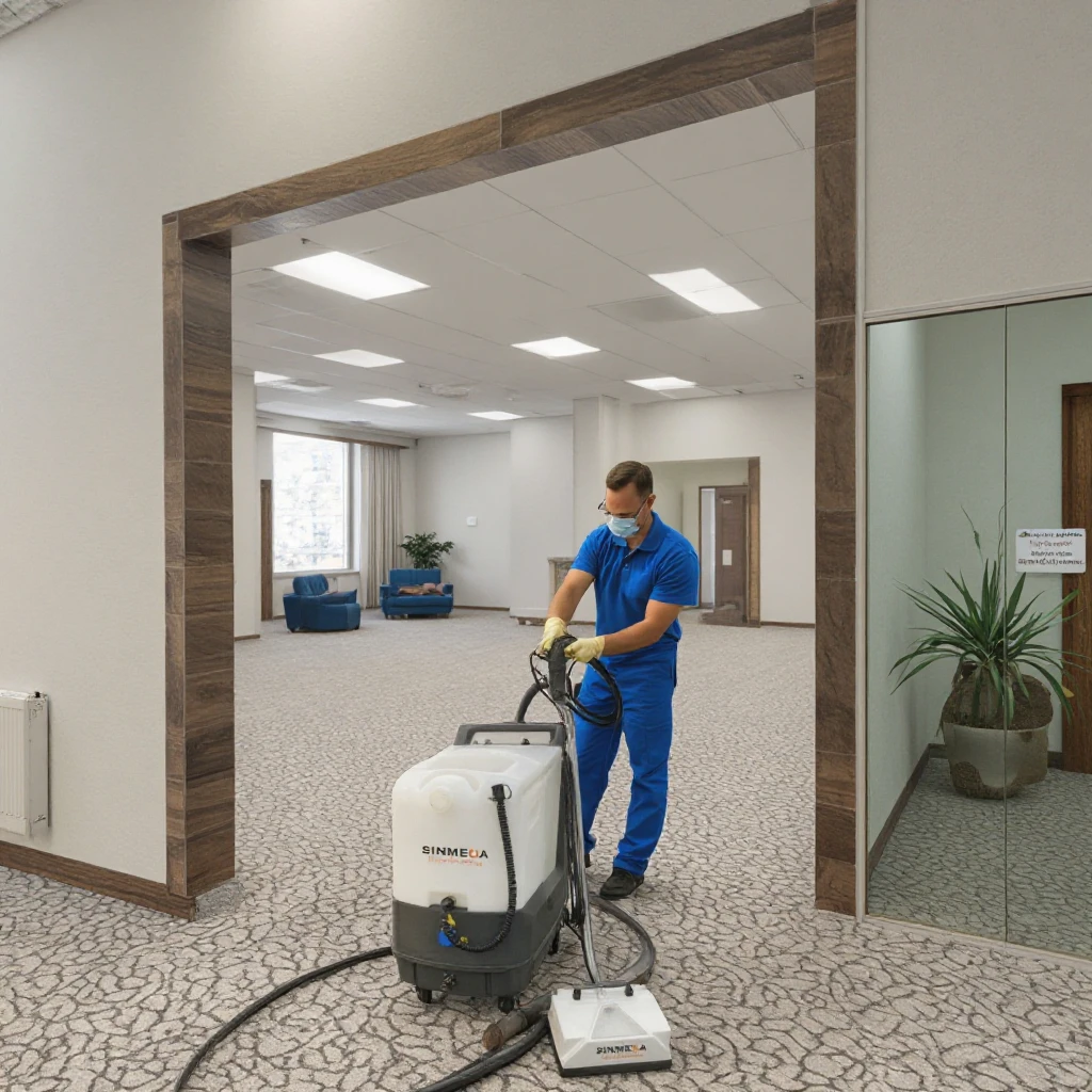 Heavy-Duty Electric Carpet Cleaner Steamer Business Grade Other Cleaning Equipment Made Durable Plastic Carpet Cleaning Machine