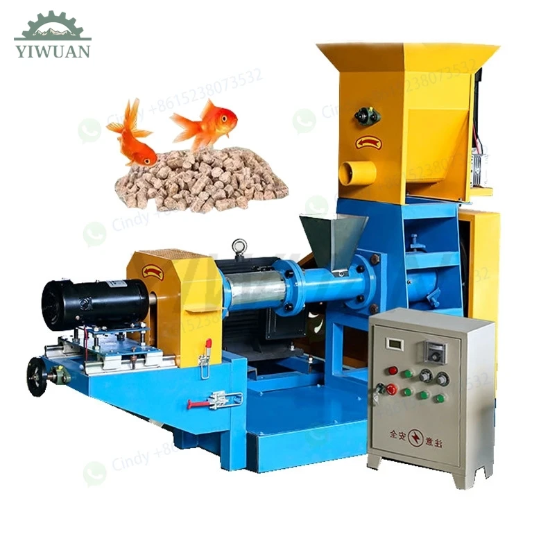 

Floating Fish Feed Extruder Machine