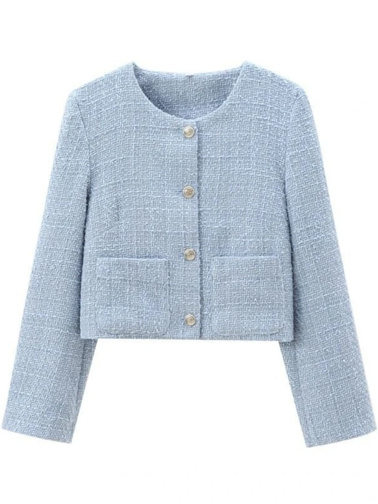 Autumn New Style Women's Small Fragrant Coat French Elegant Light Mature Style
