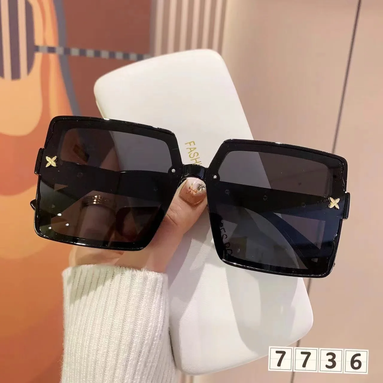 

Дизайнерские новые HD поляризованные солнцезащитные очки большого размера, модные, с защитой от ультрафиолета, роскошная оправа, модные эффектные очки высокого качества