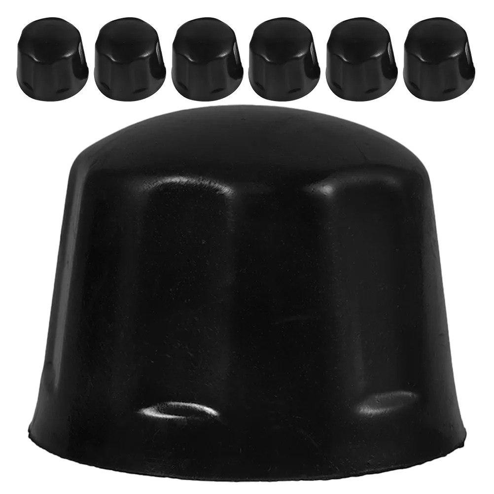 7Pcs Wheel Hub Center Caps for Atv 110-250Cc Rubber Dust Cover Protects Bearings Enhances Driving Experience Rim Wheel Cover Hub view 3