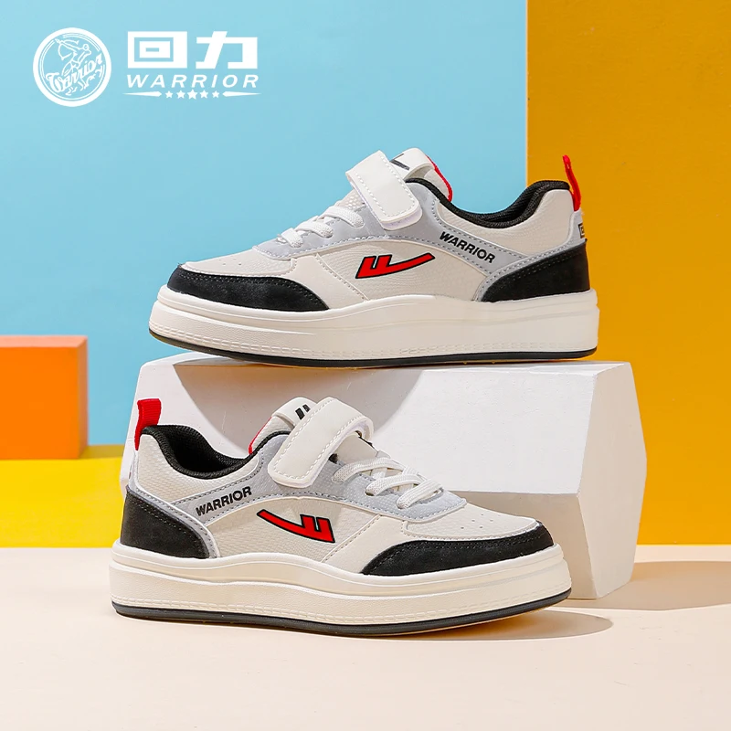 

Warrior Children Sneakers for Girls 2025 New Autumn Boys Casual Shoes Low Top Lace Kids Sport Shoes