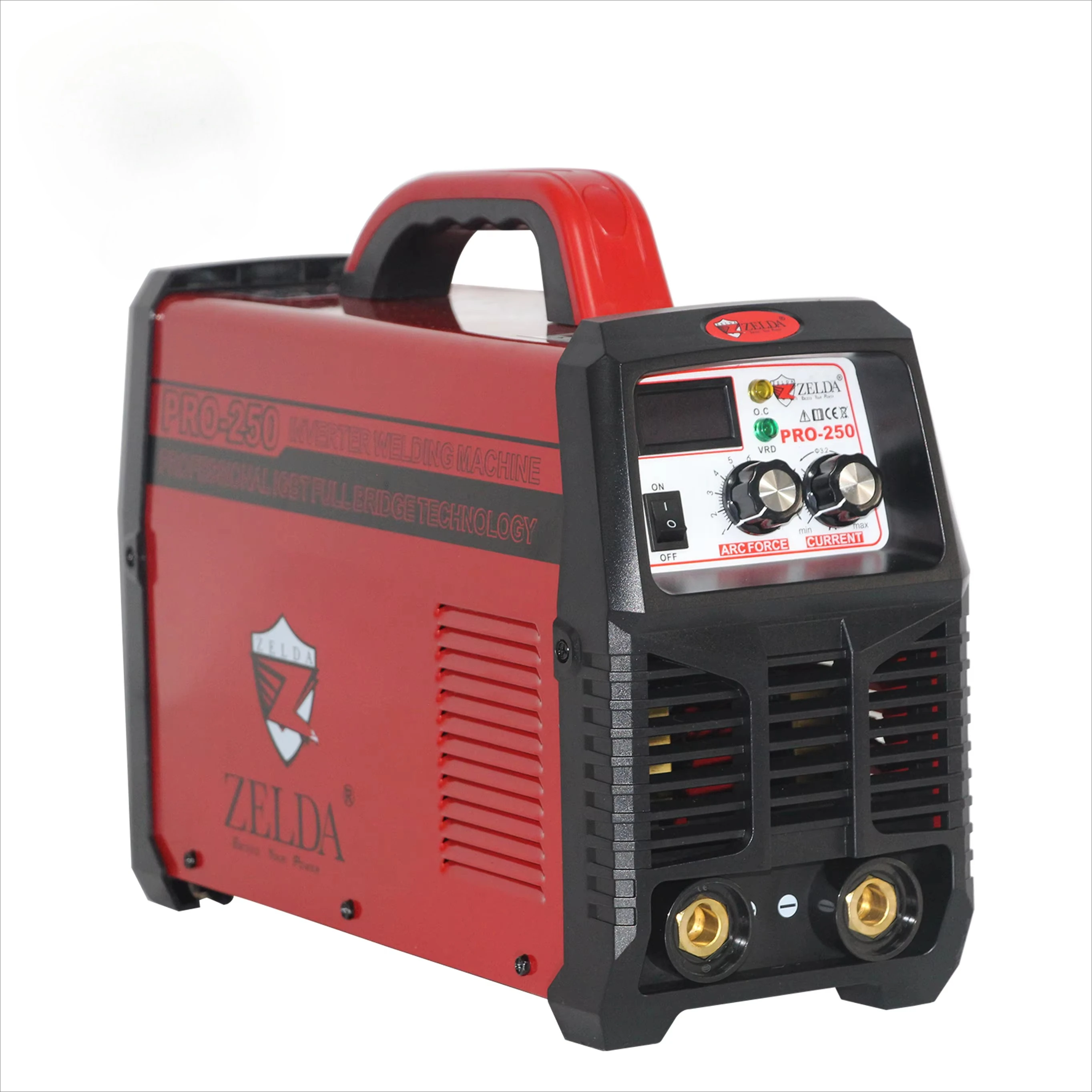 ماكينة لحام MMA 250 3 قطعة 220 فولت ماكينة لحام بالقوس لقضبان القطب الكهربائي 7018