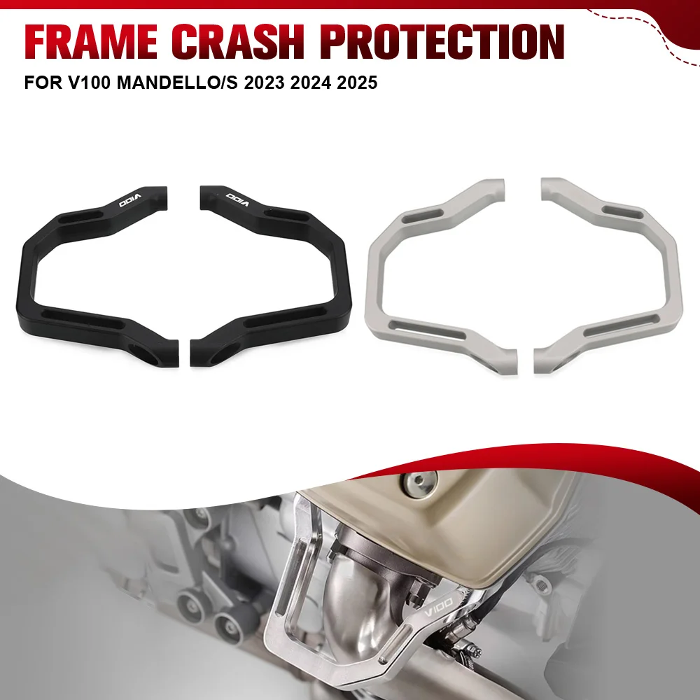 

Engine Frame Crash Protection For Moto Guzzi V100 Mandello/S 2023 2024 2025 Motorcycle Engine Guard Kit Frame Protection Bumper