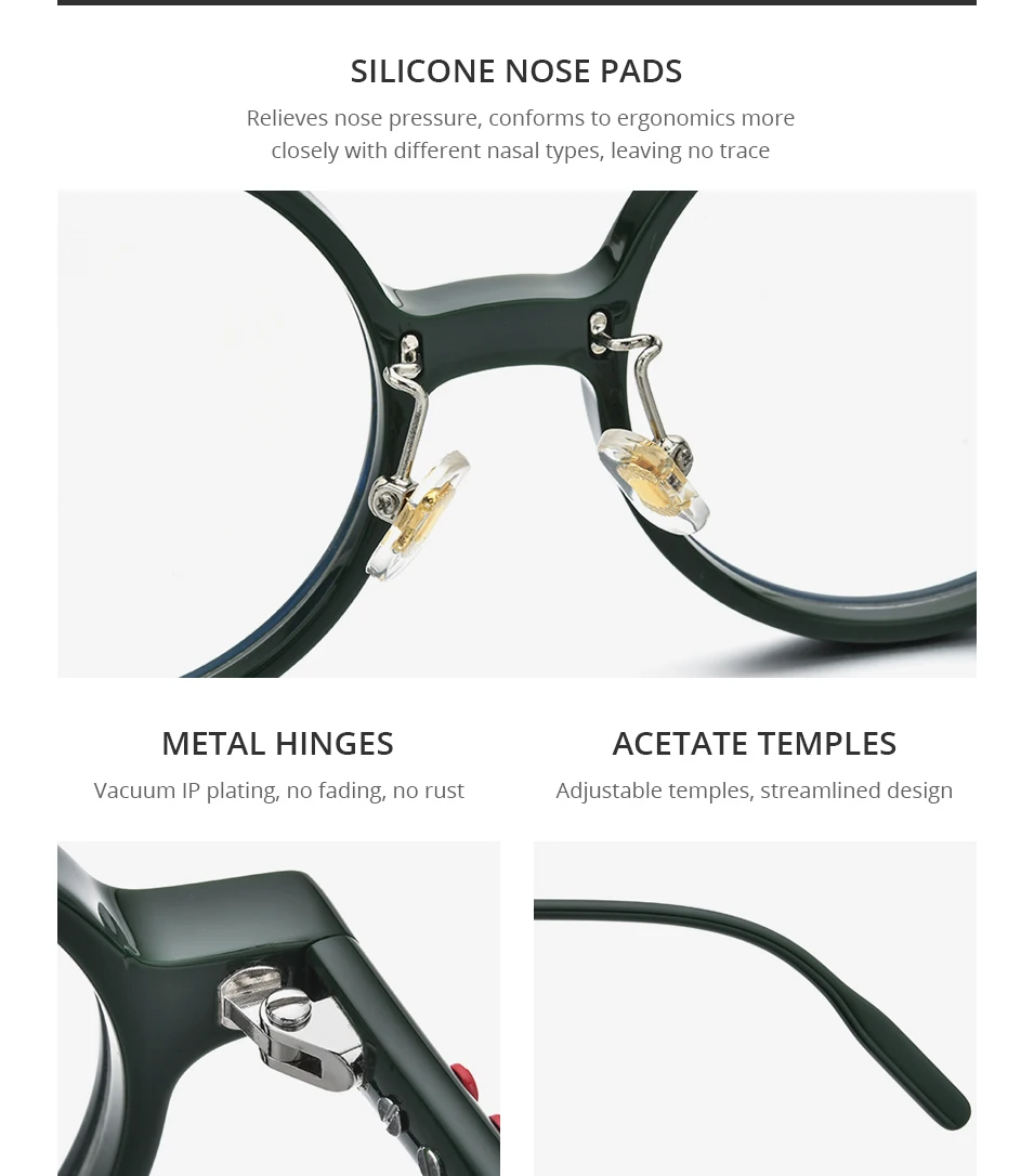 HEPIDEM Acetat Brille Rahmen Männer Marke Designer Runde Frauen Nerd Brillen japanische handgemachte Brille Vintage Brillen 9158 – Detail 3
