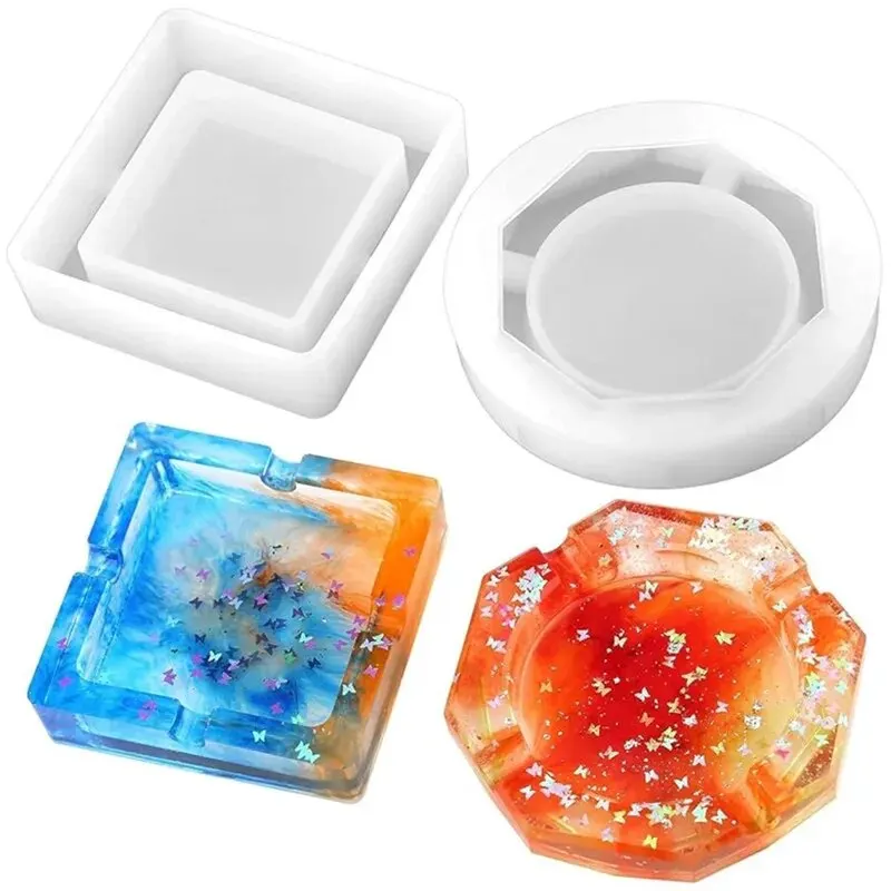 Epoxy Mold Mold Heart For Resin Mold Silicone Crafts Ashtray