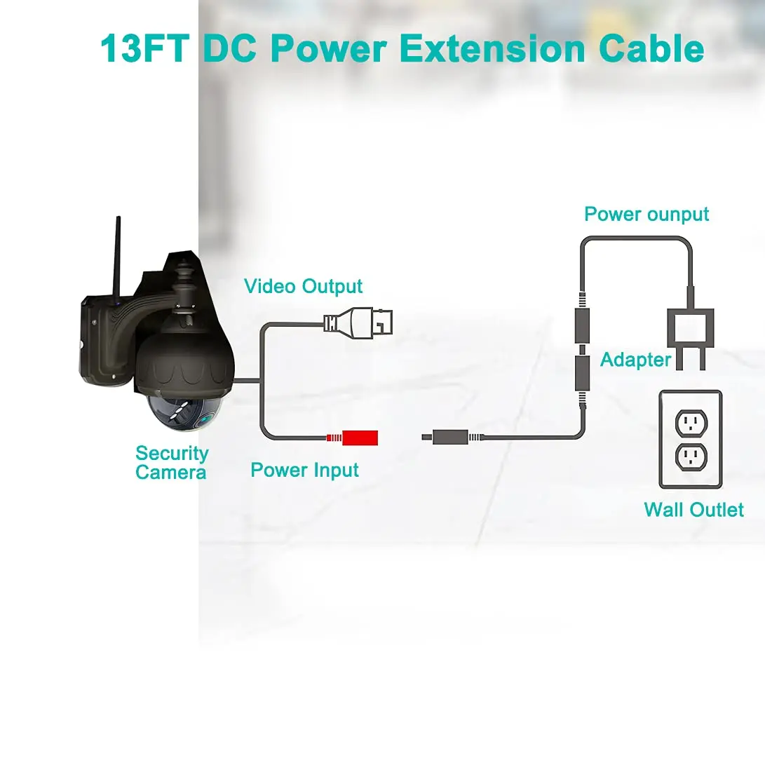 Conector de Cable de extensión de CC de 2M, 3M, 5M, 10M, 20M, Cable de alimentación de 12V, adaptador de Cable de extensión macho a hembra para tira