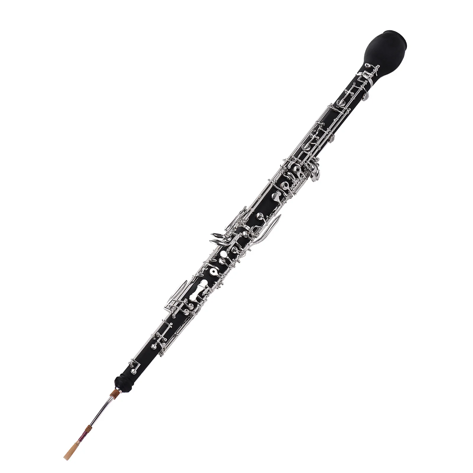 Professional English Horn Alto Oboe F Key Synthetic Wood Body  Instrument with  and Case  instrument