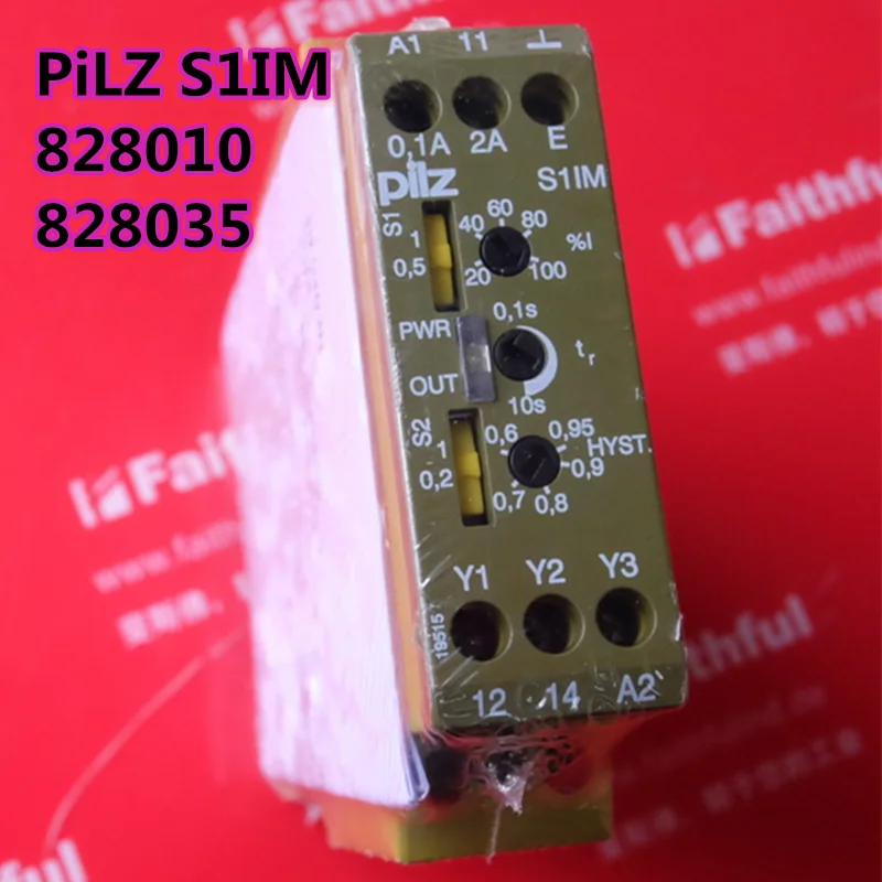 

Pilz 828035 Пилинг Магнитное реле безопасности S1IM 24 В постоянного тока 828010