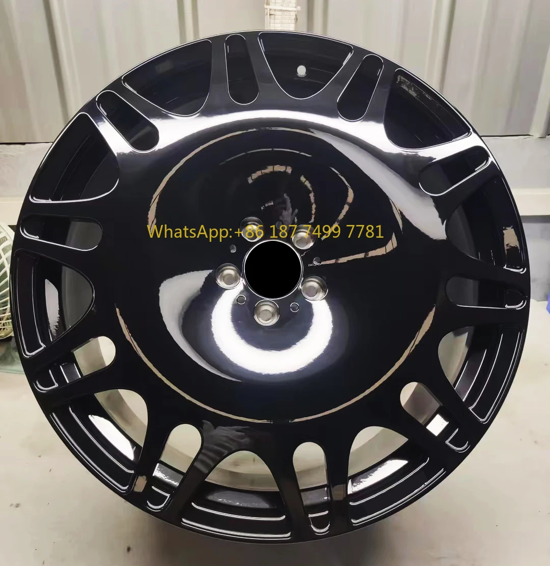 

Black Staggered Concave Alloy Wheels Set 18 19 20 21 22 Inch 5x112 for..W205 C63 W213 E63 W223 S580 S680 Gloss Black