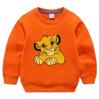 Potdemiel The Lion King Sweatshirts Toddler Baby Girls Clothes Children Boys Spring Autumn Cute Long Sleeve Fashion Top