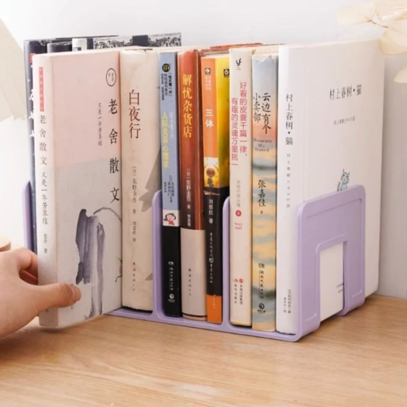 Multi-function Book Magazine Bookshelf Storage Stand Desk Organizer Holder For Book Magazine CD Files School Office Supplies