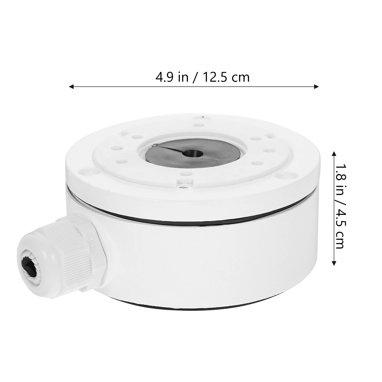 

Universal Waterproof Ceiling Mount Cable Junction Box Outdoor Extension Cord Cover Electric Wire Hide Box Security Camera Mount