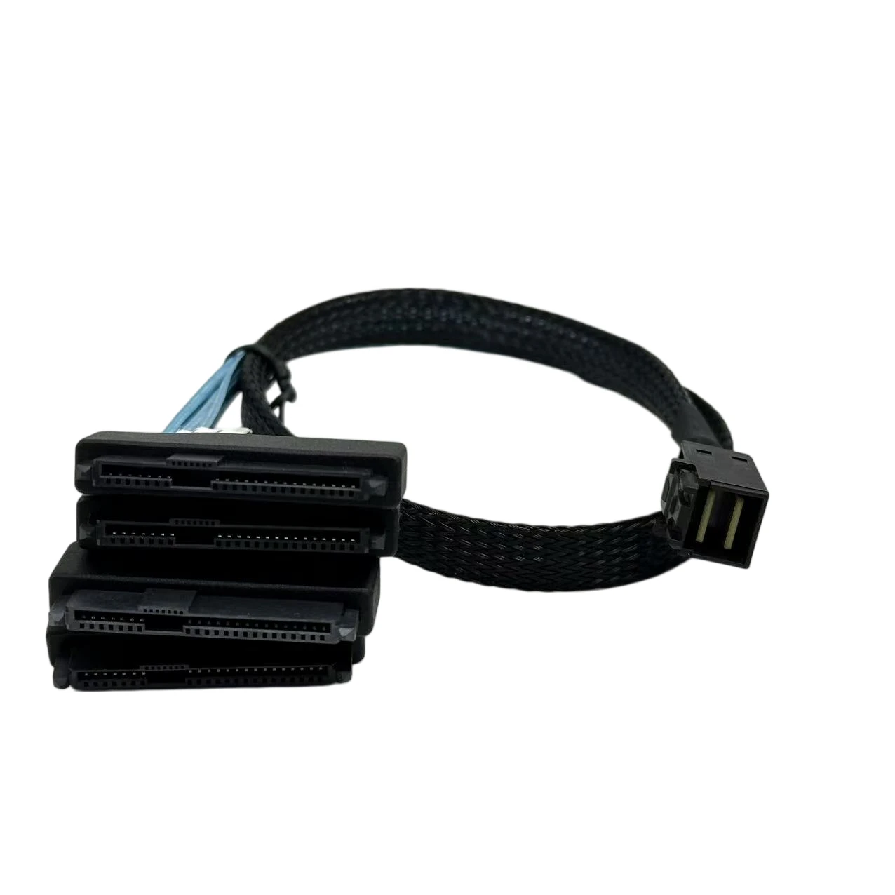MINI SAS HD SFF-8643 to 4 Ports SAS SFF-8482 server cable