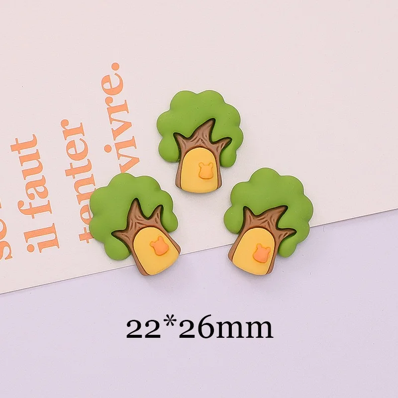10 Pcs New Disney Cartoon Winnie Bear Bee Series Resin Cabochon Scrapbooking DIY Jewelry Hairpin Craft Decoration Accessories