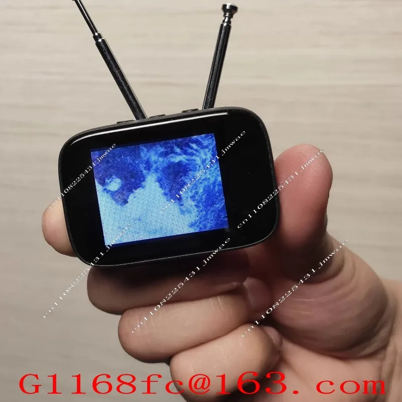 Color Touch Screen Miniature Retro TV Model Custom Video Content Simulation TV for Kitchen Home Art Decor