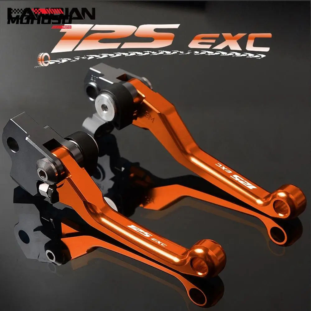 

125EXC Brake Clutch Lever Dirt Pit Bike Brake Clutch Levers Grips For 125EXC 125 EXC SIX DAYS 2004-2016 2012 2013 2014 2015